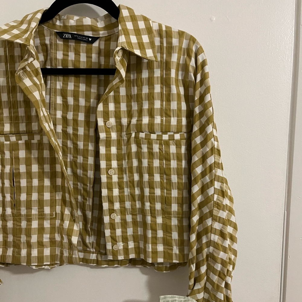 ZARA Cropped Jacket